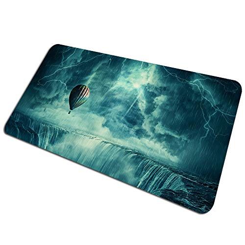 DHSBD Muismat Dier Hondenpatroon Groot Formaat Uitgebreide Muismat Gaming Muismat 800x300x3mm