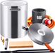 Fourneau de fusion pour métaux - Creuset pour métaux - 6 kg - 1482 degrés Celsius