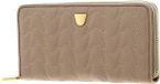 COCCINELLE Clivia Matelasse Zip Around Wallet Toasted Beige