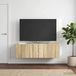 Maison Exclusive - Meuble TV mural 98 x 31 x 30 cm Chêne Sonoma Bois d'ingénierie