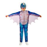 Rubies How To Train Your Dragon Nadder Kindert kostuum, maat 7-8 jaar