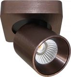 Artdelight Spot Laguna 1 lichts 10 x 10 cm koper brons
