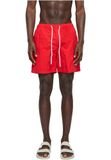 Urban Classics Block Swim Shorts Zwembroek rood XL