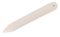 Honsell 12012 Vouwbeen van runderbotten, 120 mm lang, 6 stuks, met een punt en een afgeronde kant, met gatboring, kleurrijk