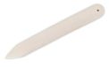 Honsell 12012 Vouwbeen van runderbotten, 120 mm lang, 6 stuks, met een punt en een afgeronde kant, met gatboring, kleurrijk