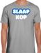 Bellatio Decorations Verkleed T-shirt voor heren - slaapkop - grijs - carnaval/foute party S