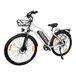 Lookroad L28 MINI, vélo électrique 28 pouces, 250W, 25 km/h, batterie 36V 18Ah, Shimano 7 vitesses, freins à disque mécaniques, IP54, écran LCD, panier et porte-bagages, gris