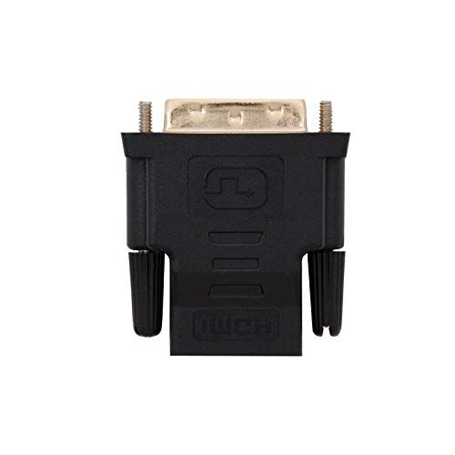 Nanocable 10.15.0700 - DVI naar HDMI-adapter, mannelijk vrouwelijk, 24 + 1/M-HDMI A/H, zwart