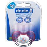 Dodie Sucette 1er âge silicone avec anneau