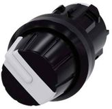 Siemens 3SU10002AS600AA0 3SU1000-2AS60-0AA0 Knevelschakelaar Knop Wit 2 x 360 ° 1 stuk(s)