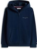 Tommy Hilfiger Mini Corp Zip Through Hoodie Kinder Blauw 14 jaar