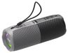 M5 - Magnétique 2-en-1 haut-parleur Bluetooth - Stéréo 2.0 - Bluetooth 5.3 - Fonctionnement sur batterie - Carte Micro-SD - 20W - Gris noir