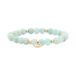 Tamaris armband voor dames, Beads/Beige-Gold I Wasserfest van roestvrij staal en Größenverstellbar I dames Armschmuck