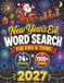 New Year's Eve Word Search for Kids & Teens: 1,100+ Words, 74+ Puzzles - A Festive Countdown of Fun from Easy to Hard