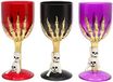 Atosa B/Sun Home Fluitglas Schedel Halloween 17 Cm