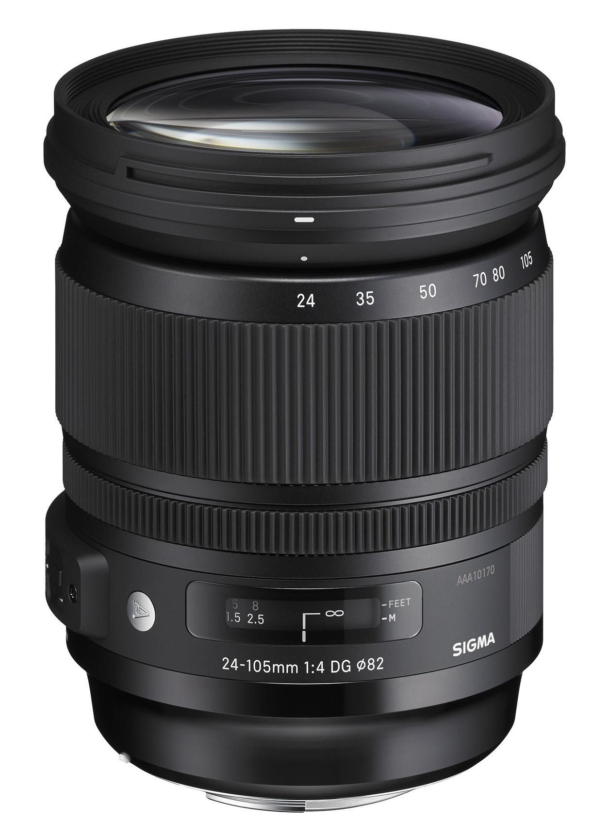 Sigma 24-105mm F4 DG OS HSM - Art Lens for Nikon F-mount - Black