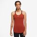 NIKE DRI-FIT ONE ELASTIKA Damen Top, Farbe: cinnabar