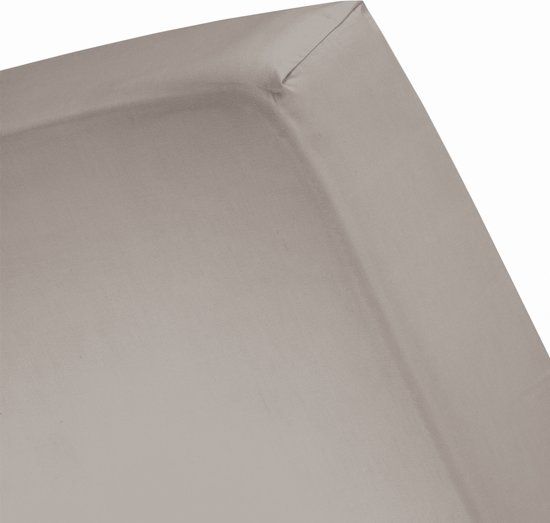 Cinderella Hoeslaken Satijn - 180x210 cm - Taupe