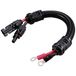 TRU COMPONENTS TC-12195640 PV-stekker naar M6-ringkabelschoen kabellengte 250 mm Zwart, Rood Inhoud: 1 stuk(s)