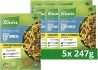 Knorr Wereldgerechten Kantonese Kip XXL - Chinese - 5 x 247 g