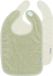 Meyco Baby Popcorn Slab met Klittenband - 2-Pack - Naturel/Soft Olive