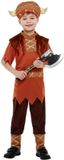 Smiffys Viking Kostuum Jongen - Maat M - Bruin