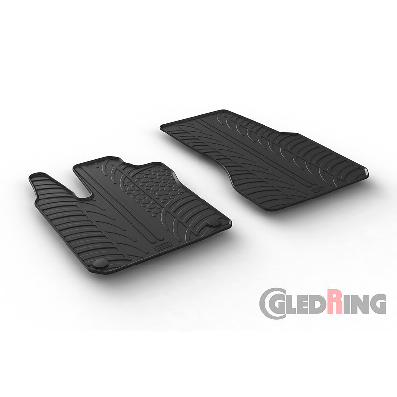 Gledring Rubbermatten passend voor Smart ForTwo 453 2014- (T...