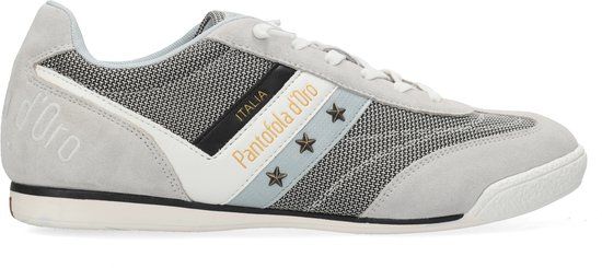 Pantofola d'Oro Vasto Heren Sneakers Leer Grijs Maat 43