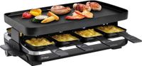 Trisa Supreme 8 Gourmetstel 8 pannen, Anti-aanbaklaag Zwart