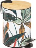 5 five simply smart Pedaalemmer Metaal Hout Multicolore 3 l