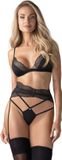 Obsessive Lobellis 3 Piece Set Lingerie set - M/L - Zwart