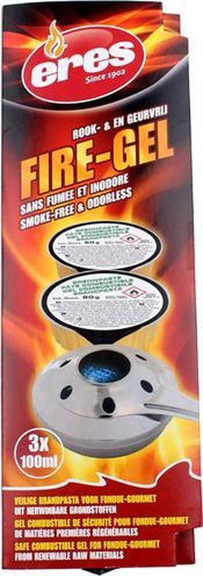 ERES - FIRE-GEL SCHAALTJES (PER 3) - ER12535