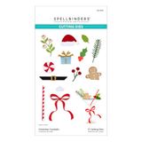Spellbinders Happy Hour-Christmas Cocktail Gegraveerde Snijmatrijzen