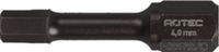 Rotec IMPACT insertbit inbus 6,0 L=30mm C 6,3 BASIC - 10 stuks - 8174006