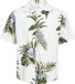 JACK&JONES JPRBLADREW PRINT RESORT SHIRT S/S LN Heren Overhemden Korte mouw Katoen Viscose Loose Fit XXL Grijs