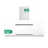 Svan Campana Extractora Inclinada 90cm Cristal blanco SVCC1960B
