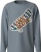 NAME IT - NKMVAGNO LS LOOSE TOP - Jongens - Lange mouwen shirts - Maat 116 - Katoen - Tradewinds
