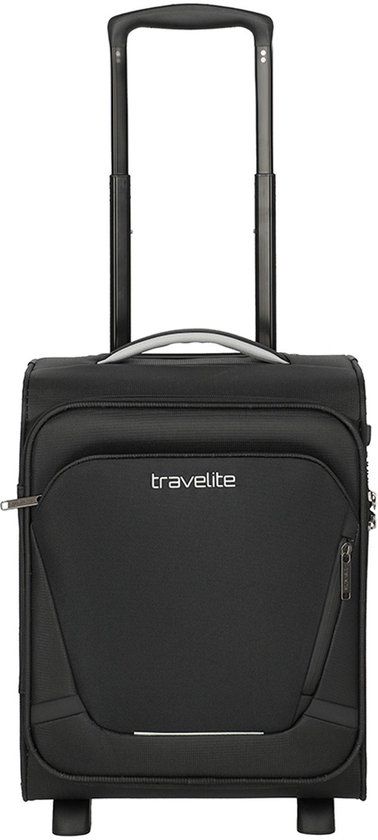 Travelite Trolley Jetpack Wings 2 Cabin Black Zwart 40cm