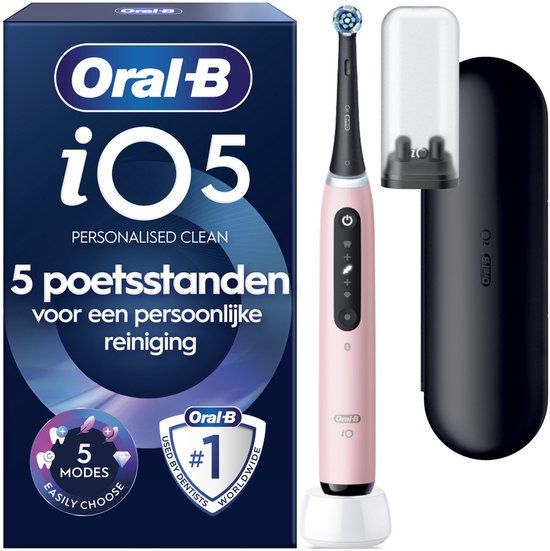 Oral-B iO 5N Elektrische Tandenborstel - Roze