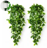 CASA VERDE Hedera Kunst Hangplant - 4 Stuks - 110 cm - Groen