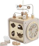 Label Label 5-in-1 Houten Activiteitenkubus Nougat/Naturel