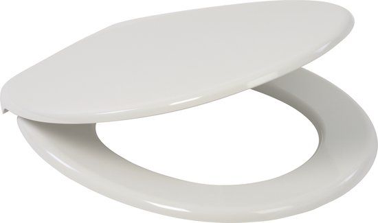 Plieger Royal Toiletbril - Universeel - Wit - Duroplast - RVS Bevestiging