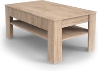Vicco Milan Salontafel – 92.2 x 65 cm Sonoma