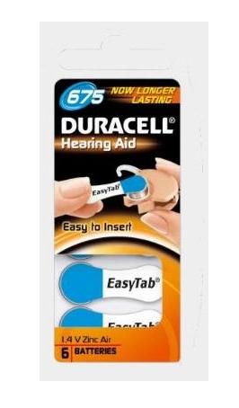 Duracell DA675N6 - Batterijen - 6 stuks