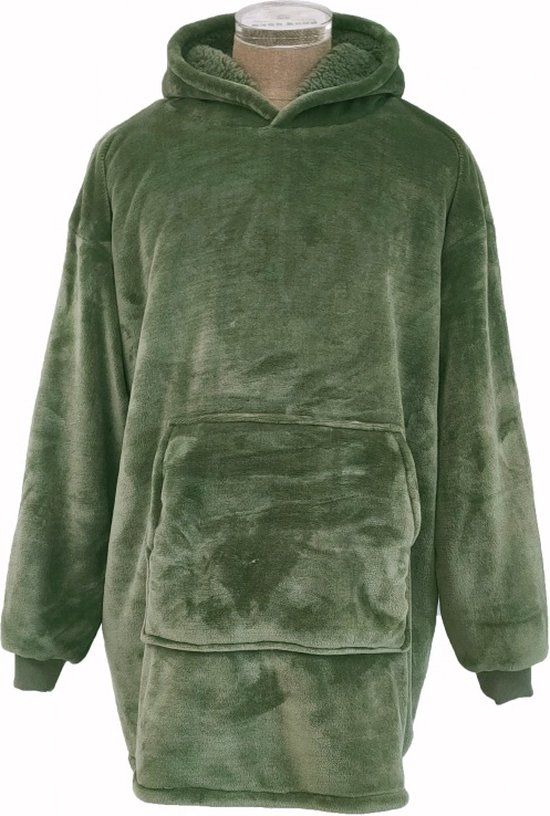 Sleepworld Hoodie Argentina Double Face Adults - Olive | Unisex | Long Sleeve | Polyester | 1 kg