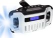 POWERplus Lynx Radio dynamo solaire AM/FM avec écran LCD et éclairage LED