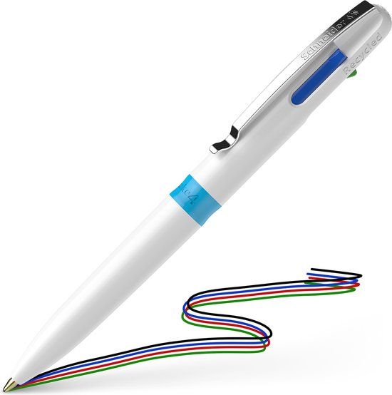 Schneider Take 4 Balpen - M - 4 Kleuren - Blister - S-73800