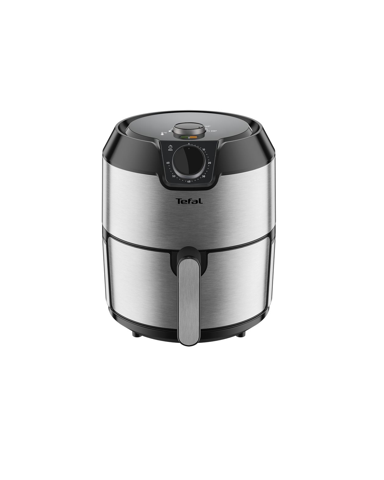 Tefal Easy Fry Classic+ EY201D - Heteluchtfriteuse - 4.2L - 1.2kg - Zwart/RVS
