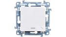 Kontakt-Simon CW6L.01/11 Elektrische schakelaar, wit, kunststof, IP20, IP44, 250 V, 10 A, 77 mm