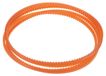 4 ceintures de couture, type MB-460, 460 mm, polyuréthane, orange